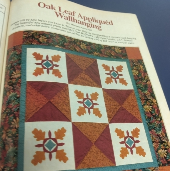 Vintage Quilt Craft Magazine August 1993 Quilting Quilt Patterns - Picture 8 of 10